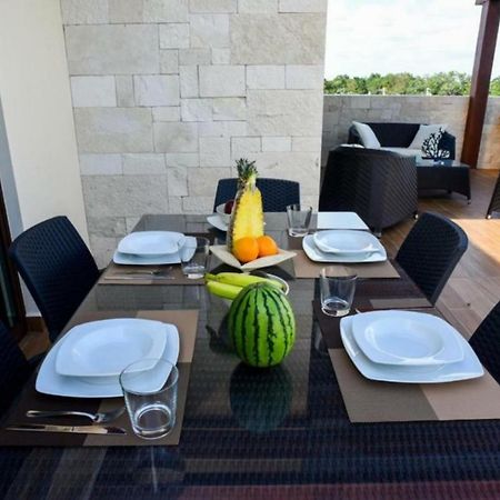 Penthouse Blue Luxury La Veleta Apartment Tulum Exterior foto
