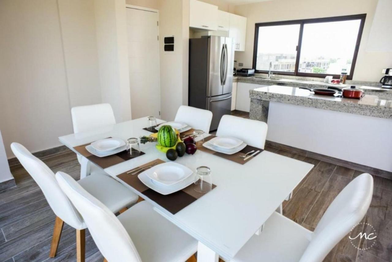 Penthouse Blue Luxury La Veleta Apartment Tulum Exterior foto