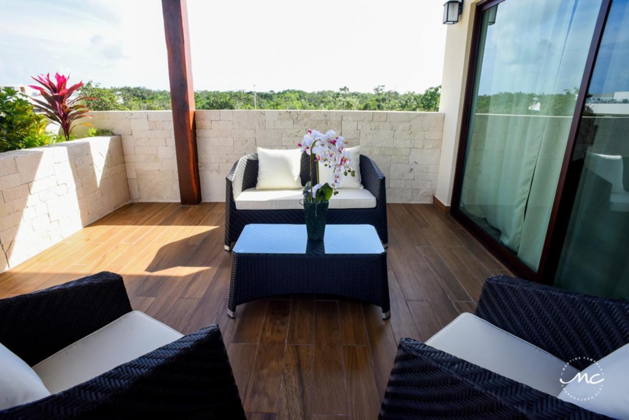 Penthouse Blue Luxury La Veleta Apartment Tulum Exterior foto