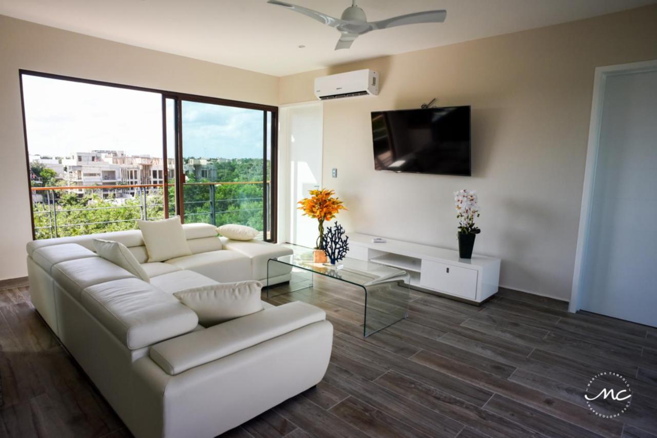 Penthouse Blue Luxury La Veleta Apartment Tulum Exterior foto